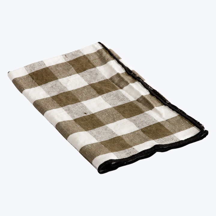 Mimi Vichy Napkin Khaki