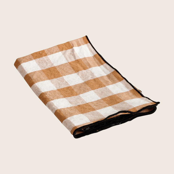 Mimi Vichy Napkin Terracotta