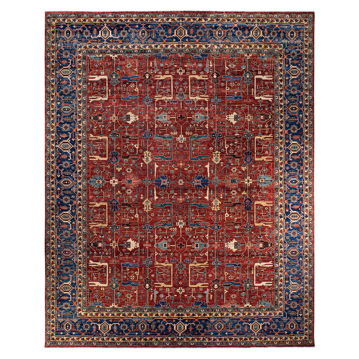 Traditional Serapi Wool Rug - 11'11" x 15'1"