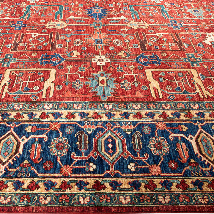 Traditional Serapi Wool Rug - 11'11" x 15'1"