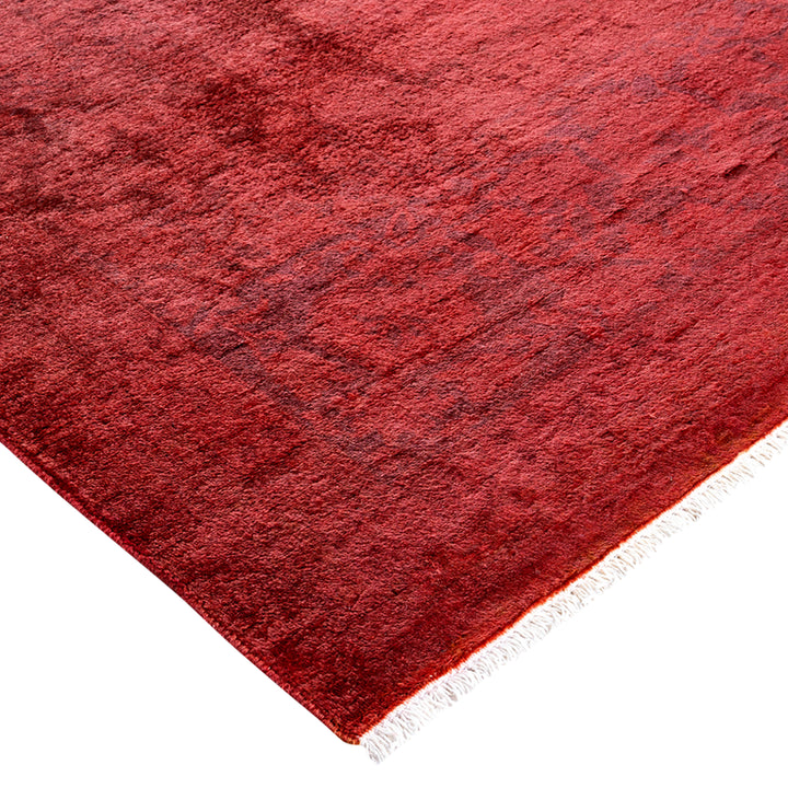 Overdyed Wool Rug - 6'2" x 8'10"