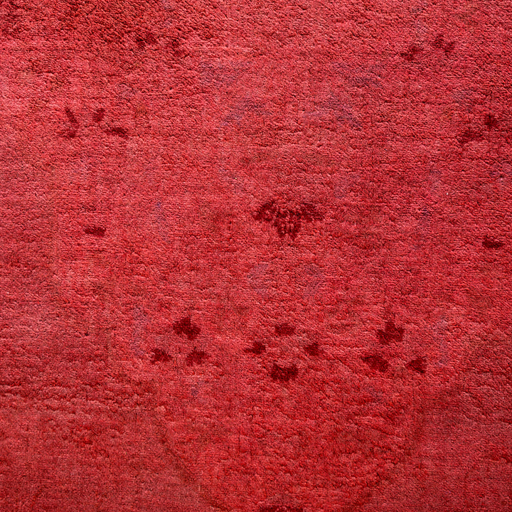 Overdyed Wool Rug - 6'2" x 8'10"