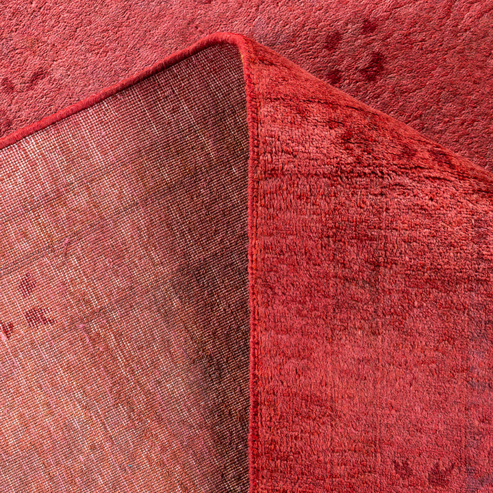 Overdyed Wool Rug - 6'2" x 8'10"