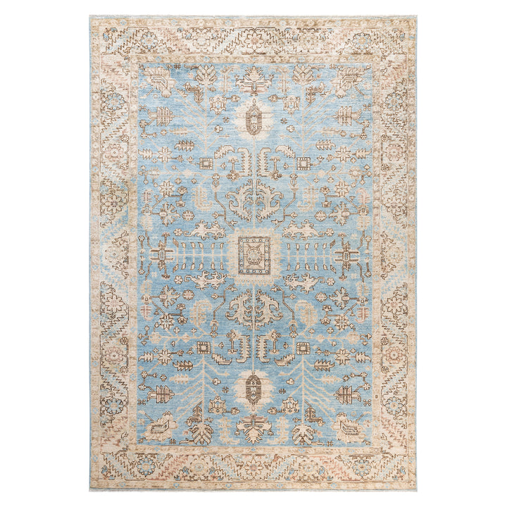 Traditional Serapi Wool Rug - 5'11" x 8'8"