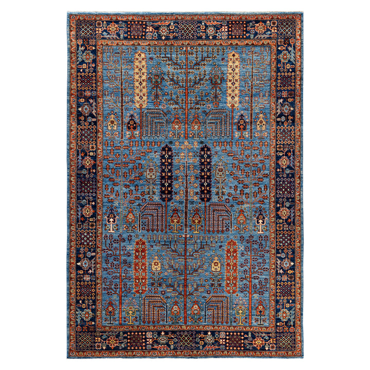 Traditional Serapi Wool Rug - 5'11" x 8'9"