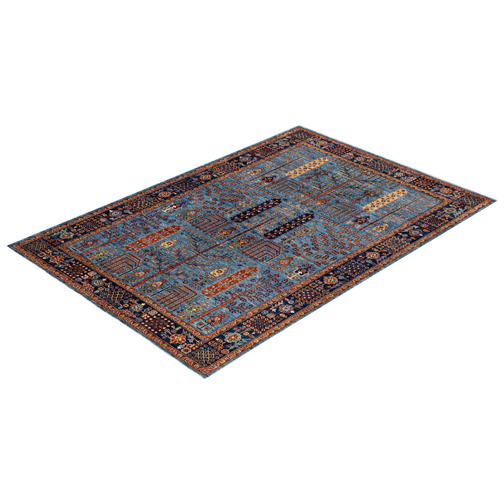 Traditional Serapi Wool Rug - 5'11" x 8'9"