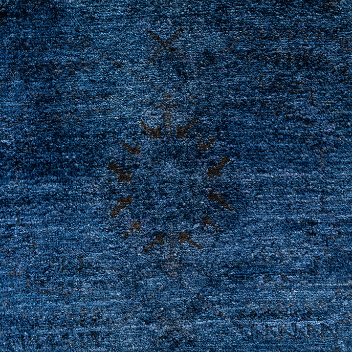 Overdyed Wool Rug - 6'3" x 9'4"