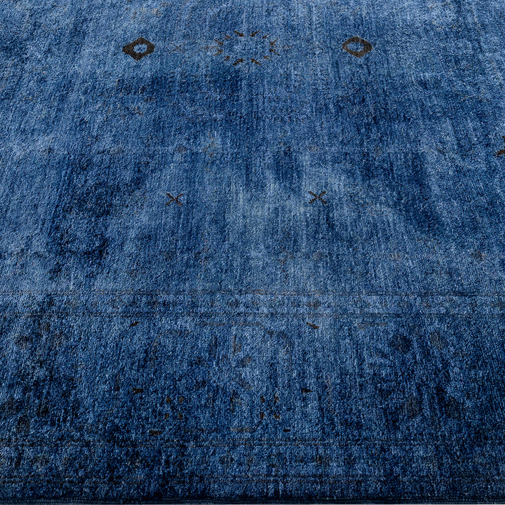 Overdyed Wool Rug - 6'3" x 9'4"