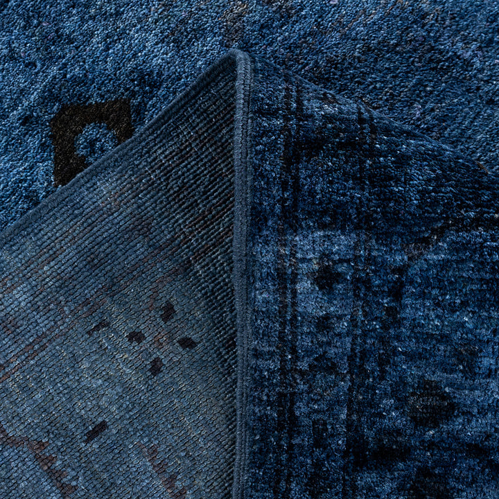 Overdyed Wool Rug - 6'3" x 9'4"