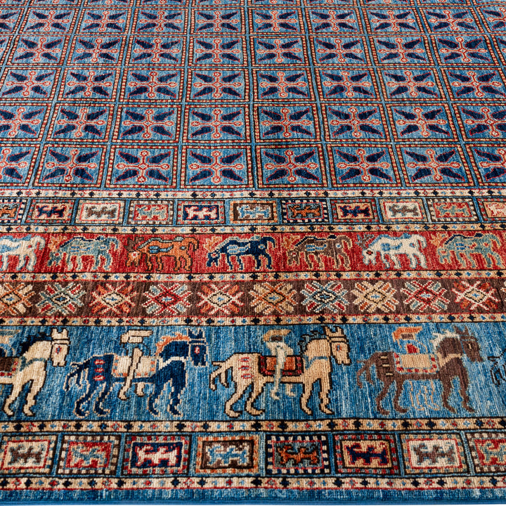 Traditional Serapi Wool Rug - 8' x 9'8"