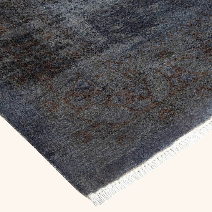 Overdyed Wool Rug - 10'4" x 13'10"