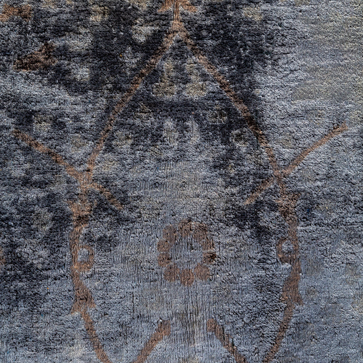 Overdyed Wool Rug - 10'4" x 13'10"