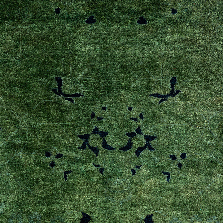 Overdyed Wool Rug - 6' x 9'3"