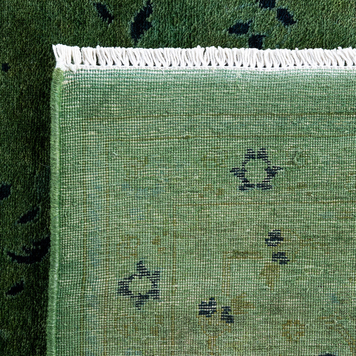Overdyed Wool Rug - 6' x 9'3"