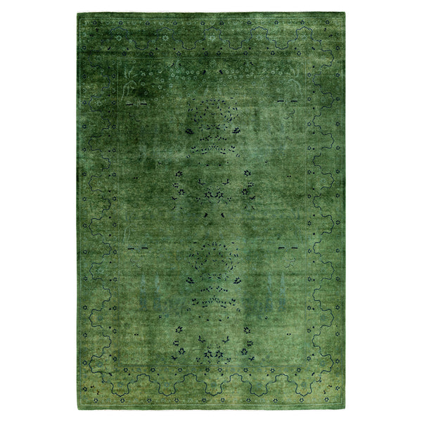 Overdyed Wool Rug - 6' x 9'3"