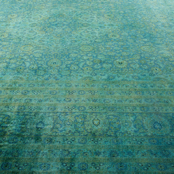Overdyed Wool Rug - 10'2" x 14'6"