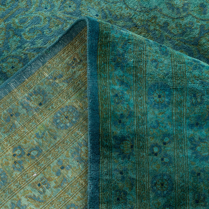 Overdyed Wool Rug - 10'2" x 14'6"