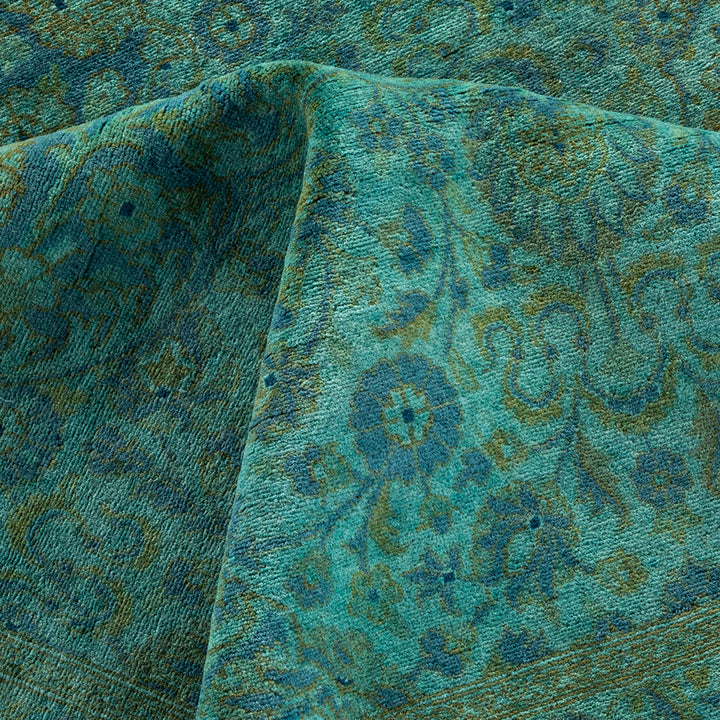 Overdyed Wool Rug - 10'2" x 14'6"