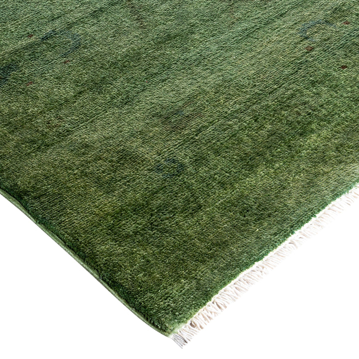 Overdyed Wool Rug - 6'1" x 9'3"