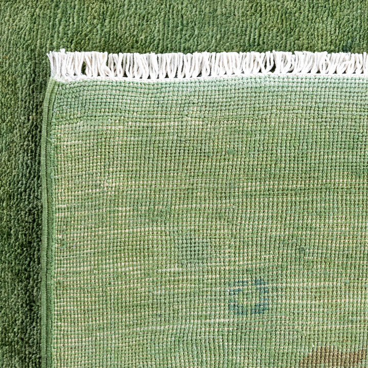 Overdyed Wool Rug - 6'1" x 9'3"