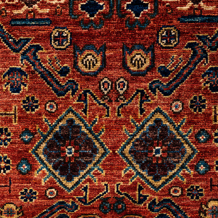 Traditional Serapi Wool Rug - 6' x 8'10"