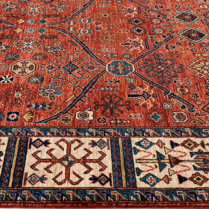 Traditional Serapi Wool Rug - 6' x 8'10"