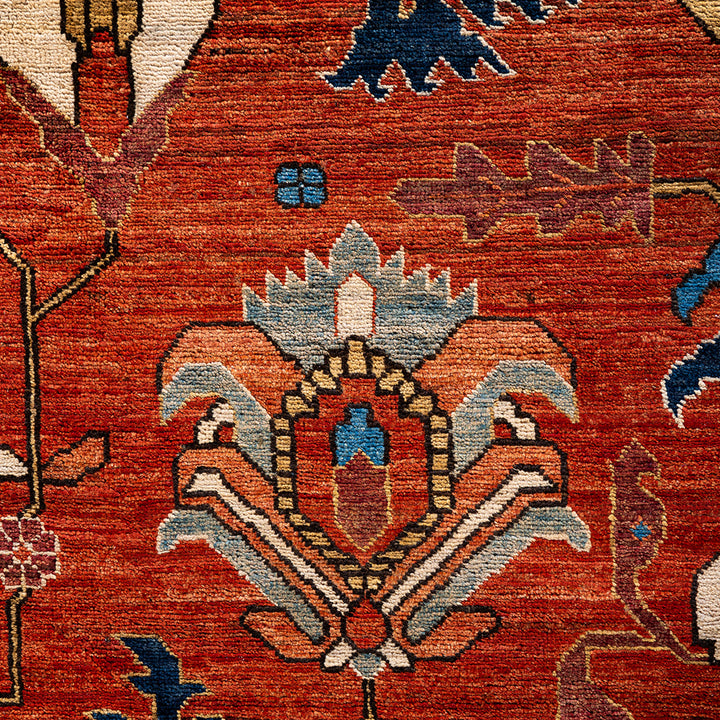 Traditional Serapi Wool Rug - 10'3" x 14'