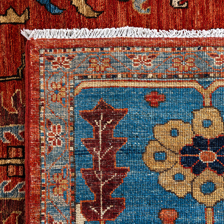 Traditional Serapi Wool Rug - 10'3" x 14'