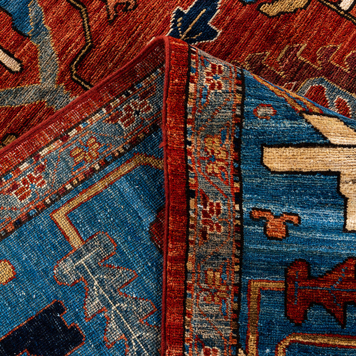 Traditional Serapi Wool Rug - 10'3" x 14'