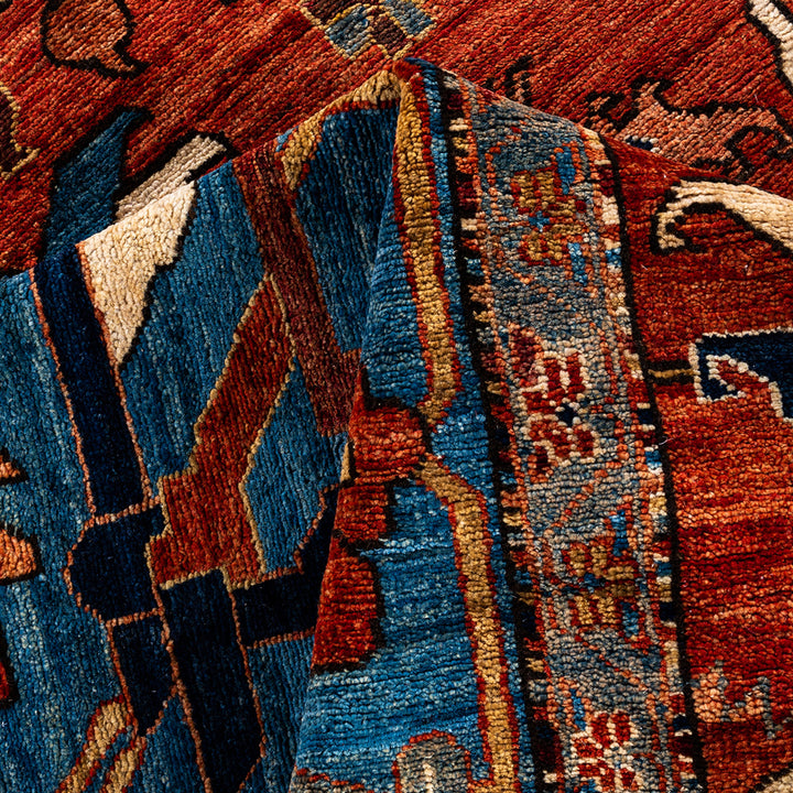 Traditional Serapi Wool Rug - 10'3" x 14'