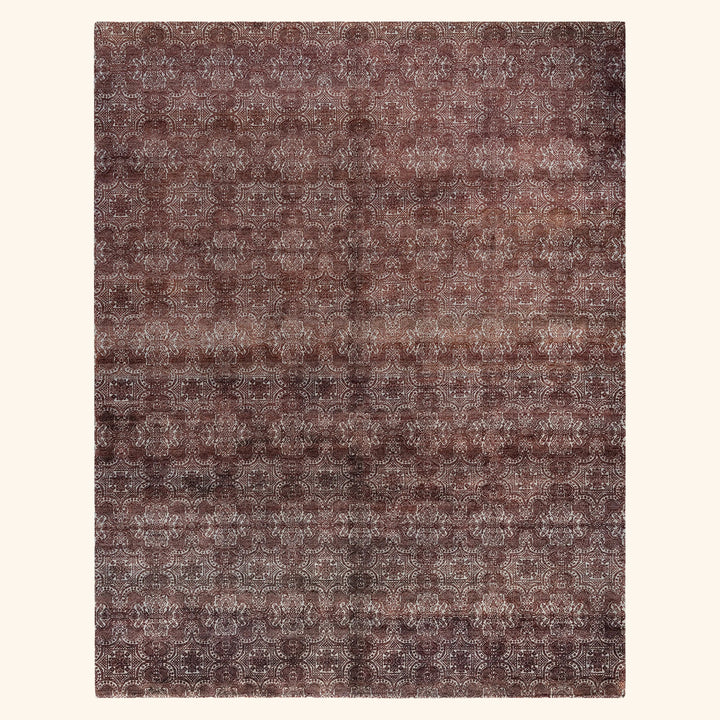 Traditional Savannah Wool Rug - 8'2" x 10'2"