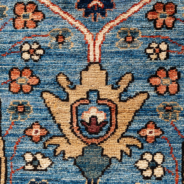 Traditional Serapi Wool Rug - 9'2" x 11'11"