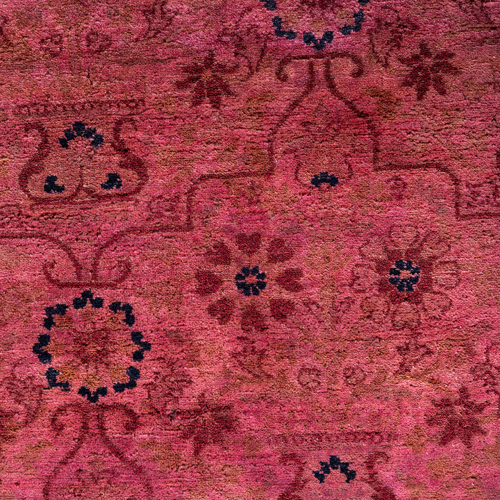 Overdyed Wool Rug - 7'10" x 10'1"