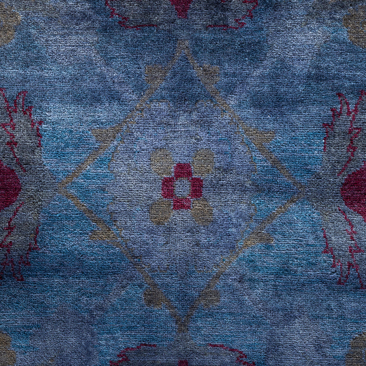 Overdyed Wool Rug - 9'3" x 12'3"