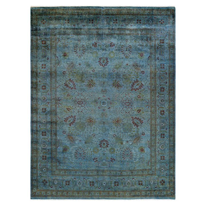 Overdyed Wool Rug - 8' x 10'3"