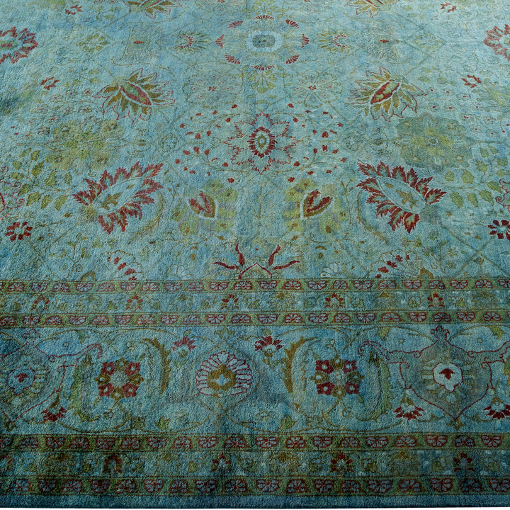 Overdyed Wool Rug - 8' x 10'3"