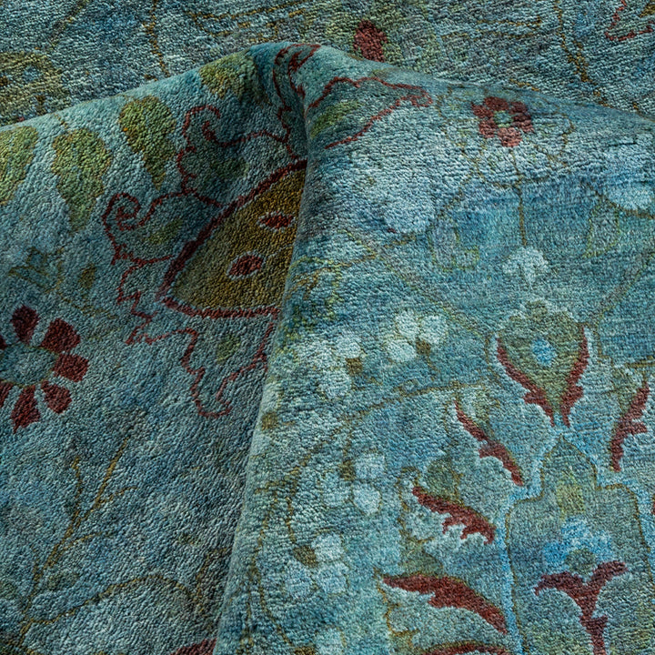 Overdyed Wool Rug - 8' x 10'3"