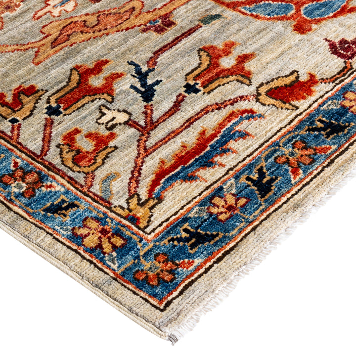 Traditional Serapi Wool Rug - 8'1" x 9'8"