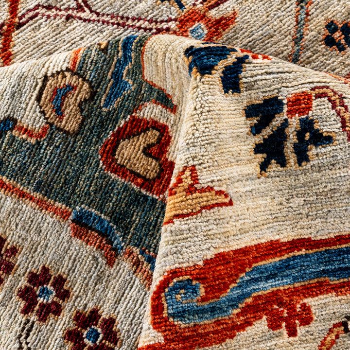 Traditional Serapi Wool Rug - 8'1" x 9'8"