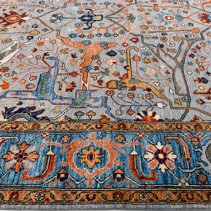 Traditional Serapi Wool Rug - 8' x 9'9"