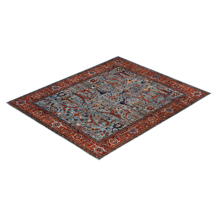 Traditional Serapi Wool Rug - 8'3" x 9'10"
