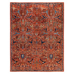 Traditional Serapi Wool Rug - 7'9" x 9'10"