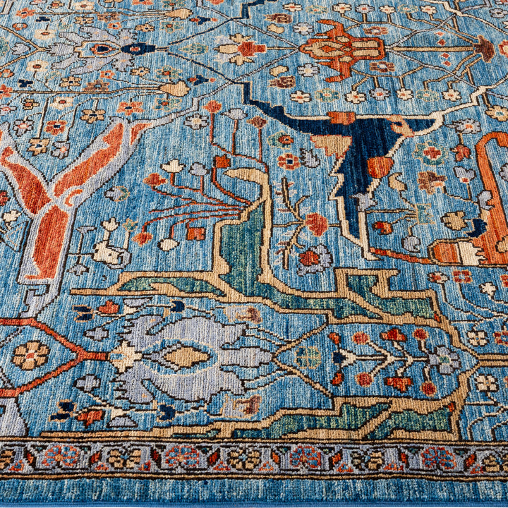 Traditional Serapi Wool Rug - 6' x 9'