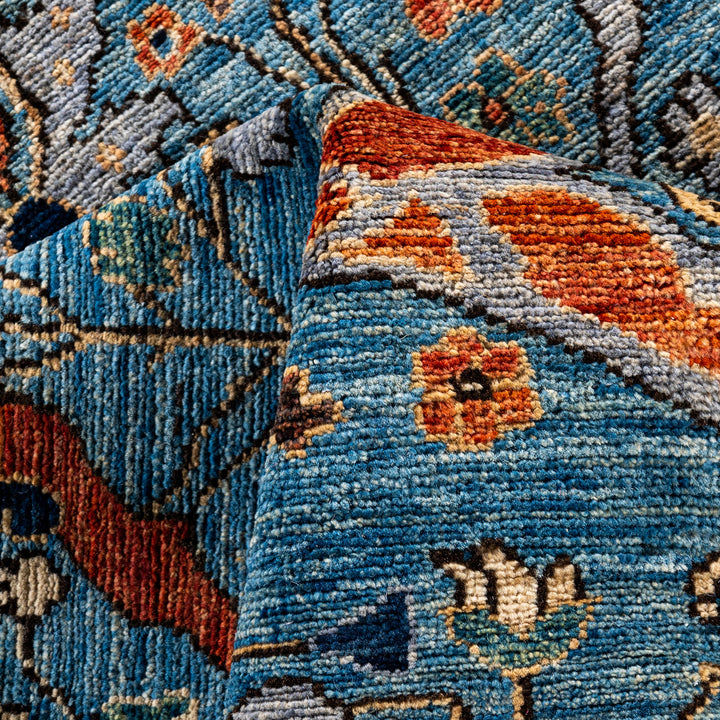 Traditional Serapi Wool Rug - 6' x 9'