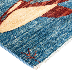 Traditional Serapi Wool Rug - 6' x 8'10" - hover