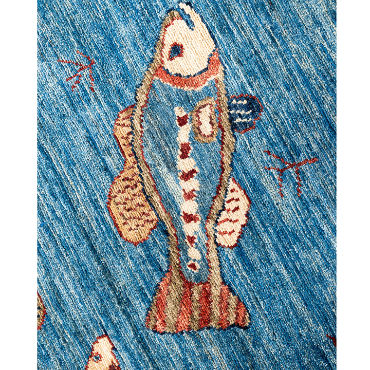 Traditional Serapi Wool Rug - 6' x 8'10"