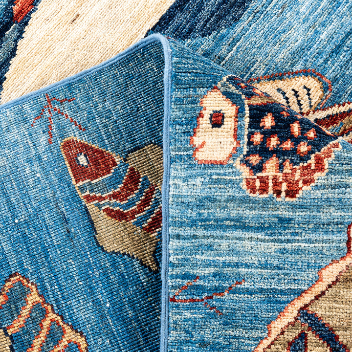 Traditional Serapi Wool Rug - 6' x 8'10"