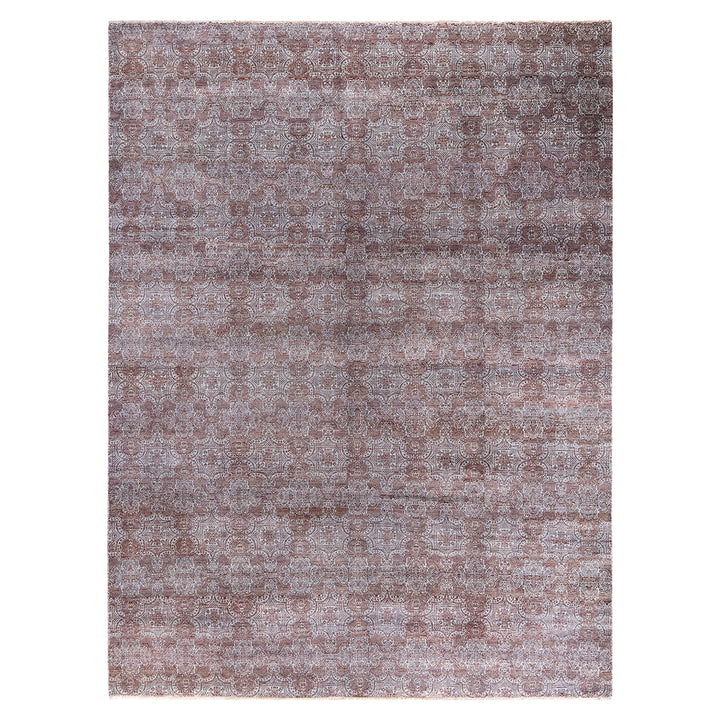 Traditional Savannah Wool Rug - 8'10" x 11'10"