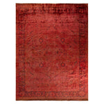 Overdyed Wool Rug - 9'2" x 11'9"