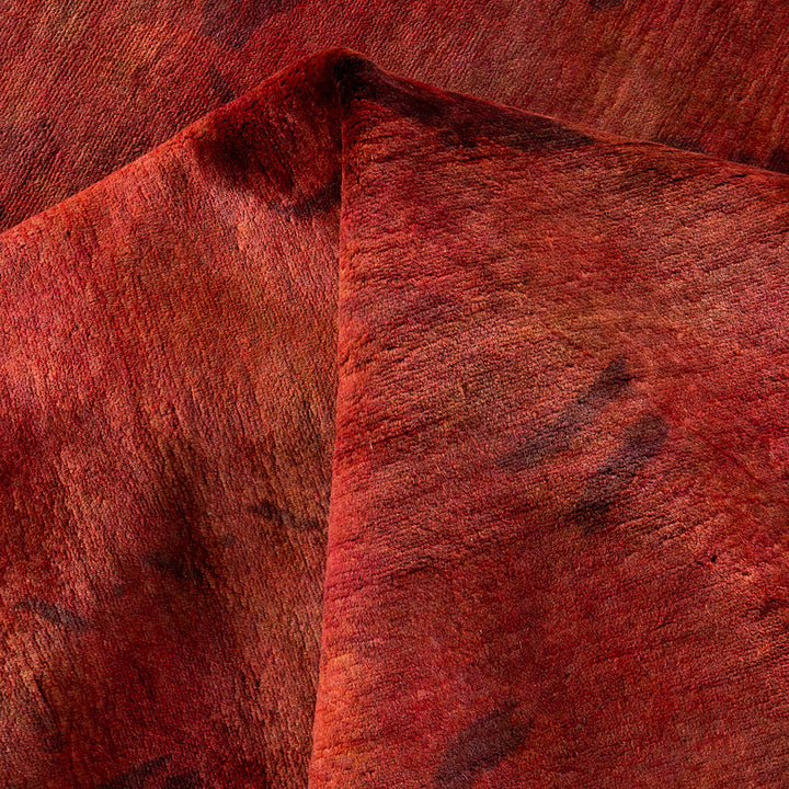 Overdyed Wool Rug - 9'2" x 11'9"